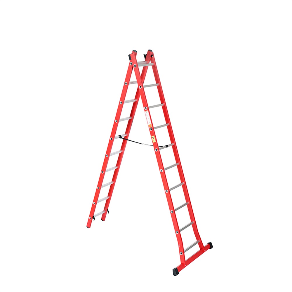 نردبان 20 پله 2 کشو آلومنیومی 5/8M (آسان کار)