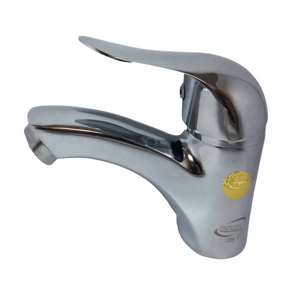 شیر روشویی مهرسان کروم (فیروزه)