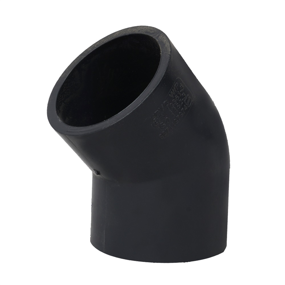 زانو °45*50 چسبی PVCU 