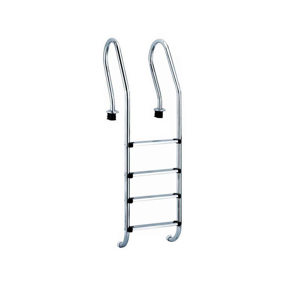 نردبان استخری چهار پله استیل(کلاپ)