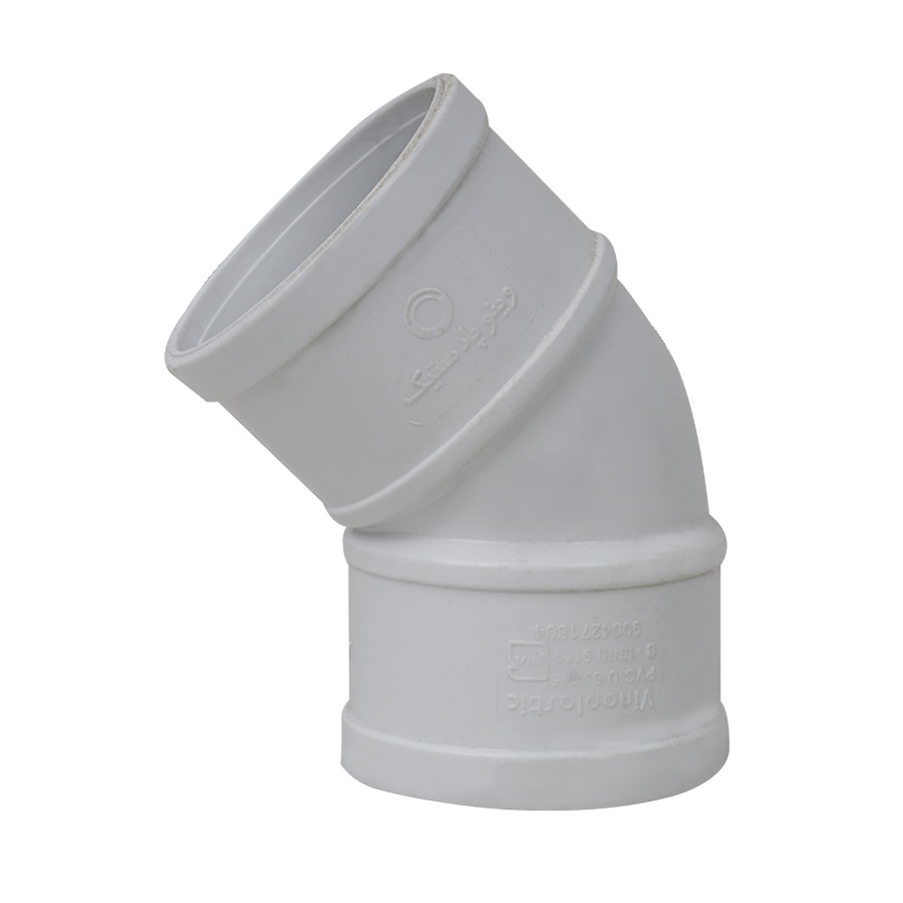 زانو °45*63 پلیکا دوسر کوبل(وینو پلاستیک)