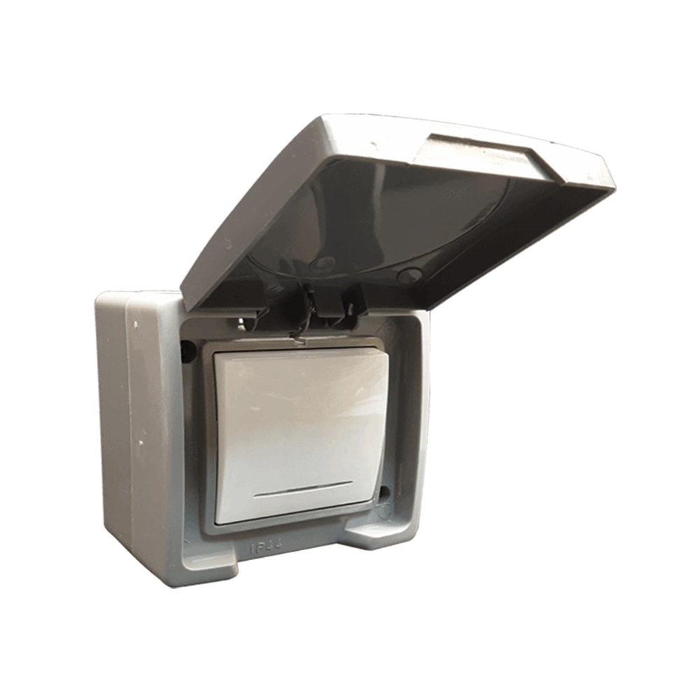 کلید یک پل بارانی توکار سیلور (دلند)