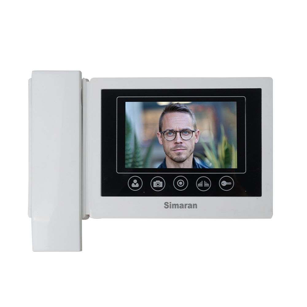 مانیتور رنگی 4.3 اینچ بدون حافظه لسمی 43TK(سیماران)(30 ماه ضمانت تعمیر)