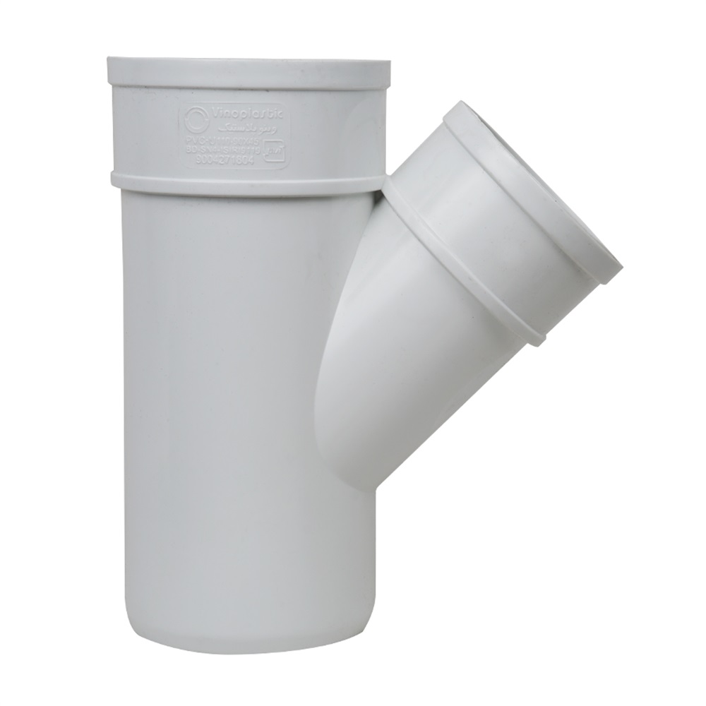 سه راهی تبدیل °45* 90×110 پلیکا تکسر کوبل(وینو پلاستیک)