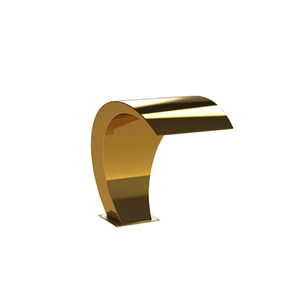 آبشار استیل استخری طلایی 40*55(پلاس)