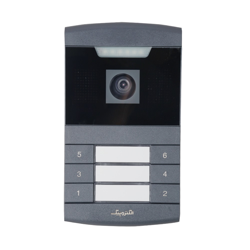 صفحه دم دری 6واحده افقی تصویری سخنگو 598(الکتروپیک)