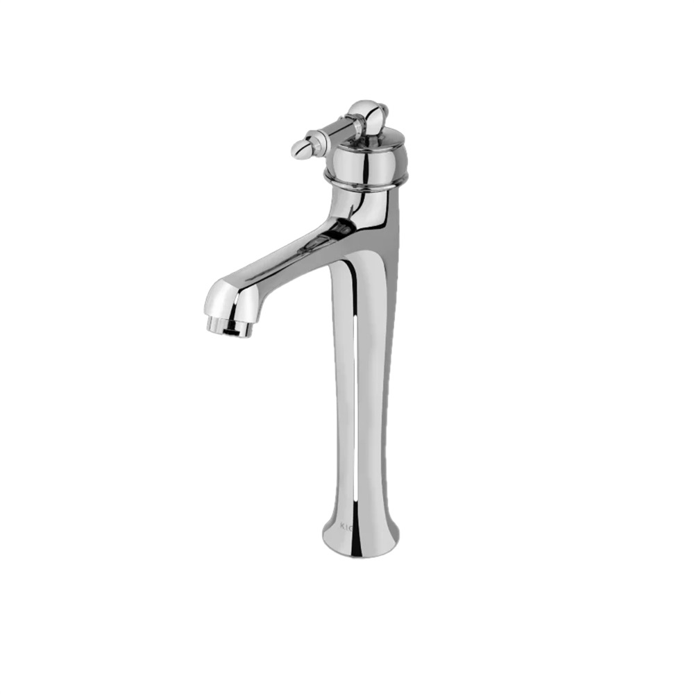 شیر روشویی پایه بلند مارگون کروم (کی آی جی)(10سال ضمانت تعویض) - 2