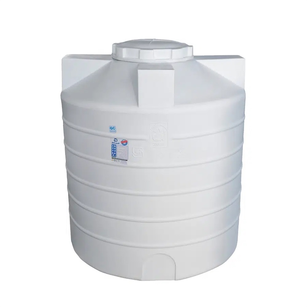 مخزن 2000 لیتری عمودی کوتاه 3لایه(خزر منبع)