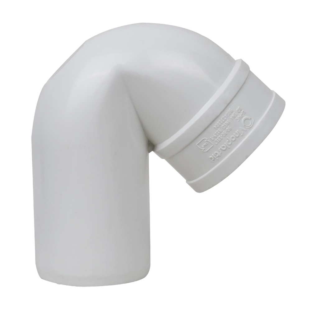 سیفون 90 تک بدون زانویی پلیکا(وینو پلاستیک)