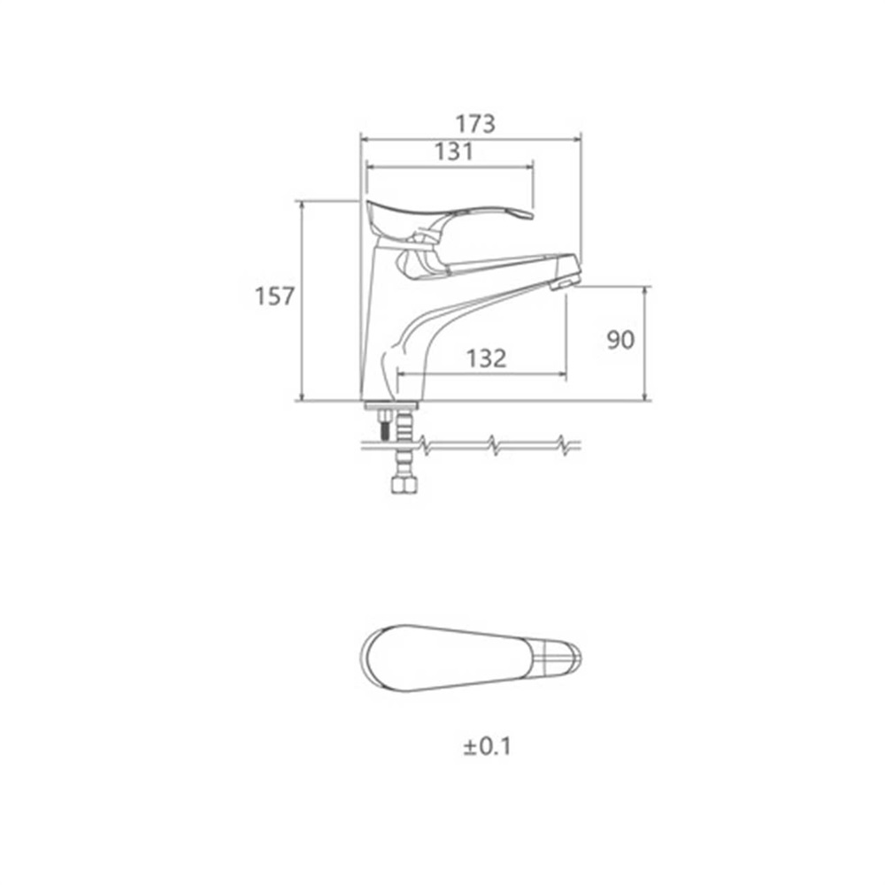 شیر روشویی لرد_شودر(5 سال ضمانت تعمیر)