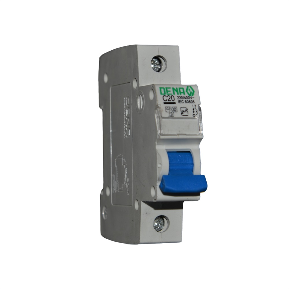 کلید مینیاتوری تک فاز 20 آمپر (DENA) تیپ C (پنج سال ضمانت تعویض) - 2