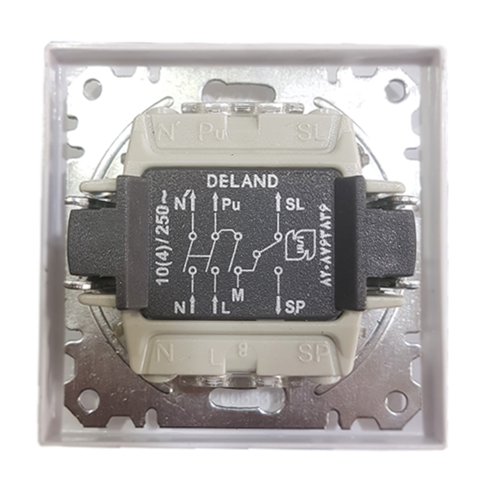 کلید کولر با مکانیزم جدید آسا سفید(دلند) - 2