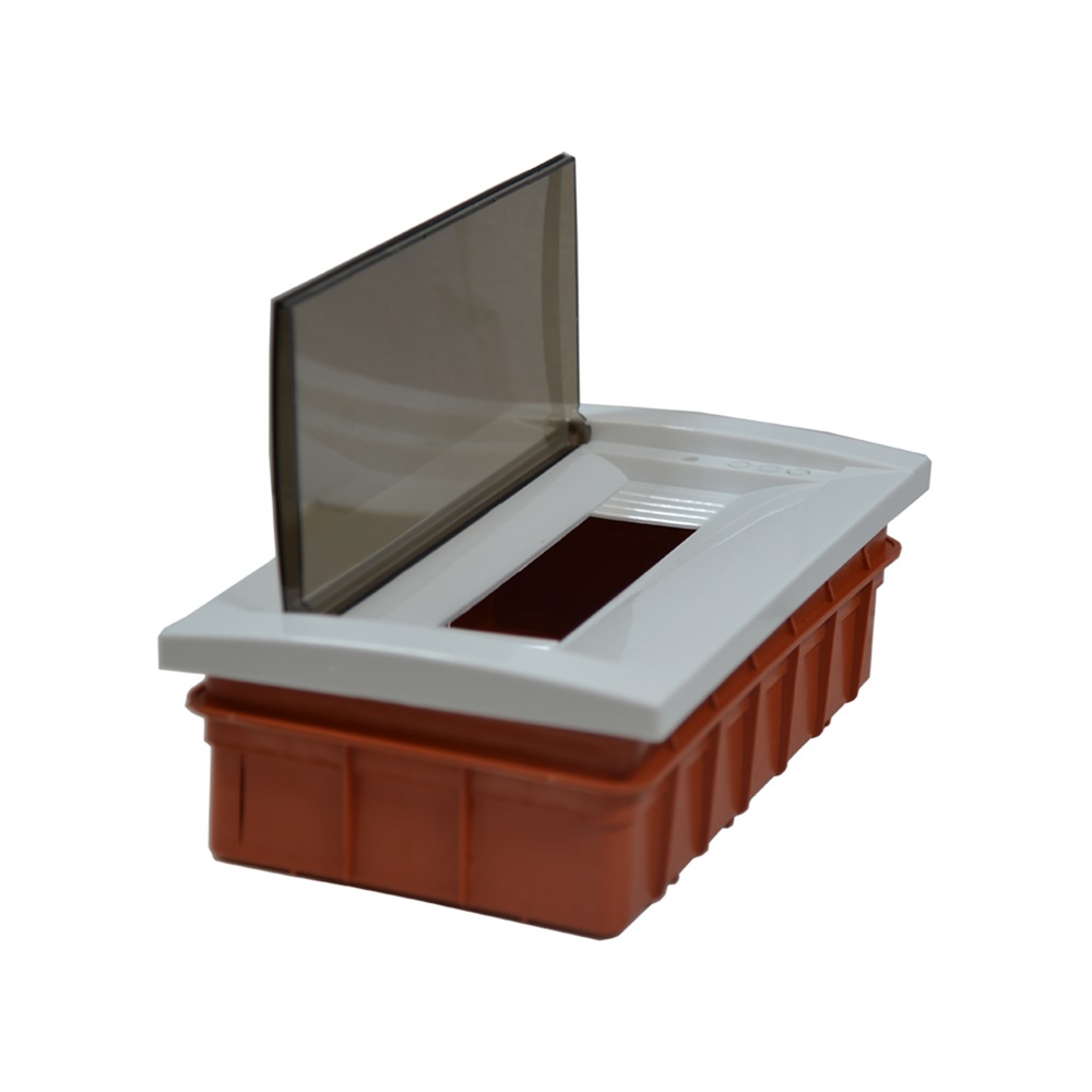 جعبه مینیاتوری توکار12 تایی دور سفید (ایران الکتریک)(بدون ضمانت) - 4