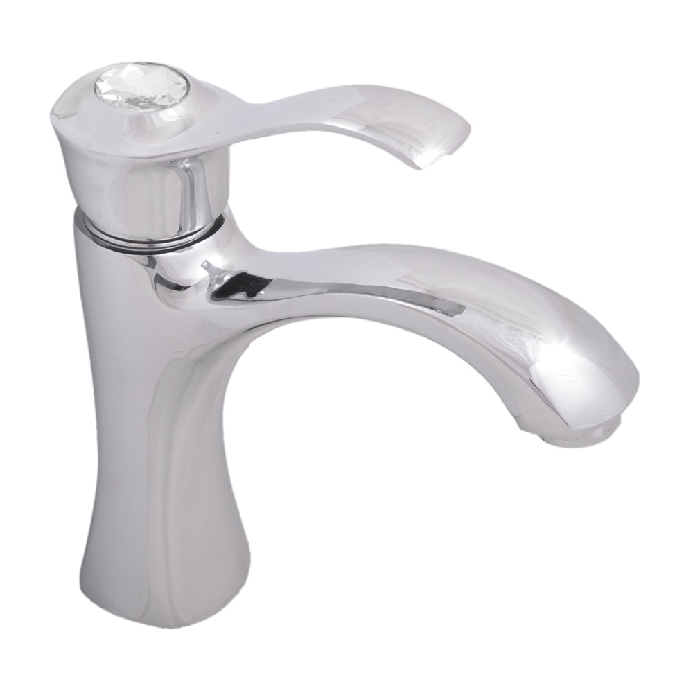 شیر روشویی کسری کروم (فیروزه)