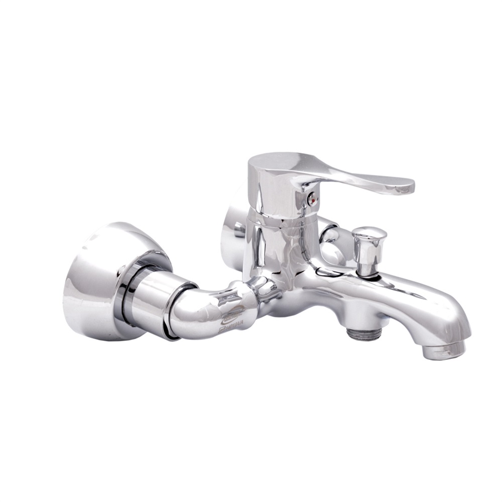 شیر دوش اهرمی نیکا کروم  (فیروزه)