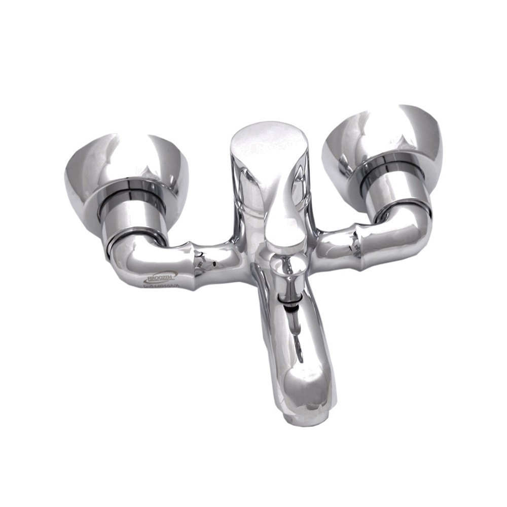 شیر دوش اهرمی نیکا کروم  (فیروزه) - 3