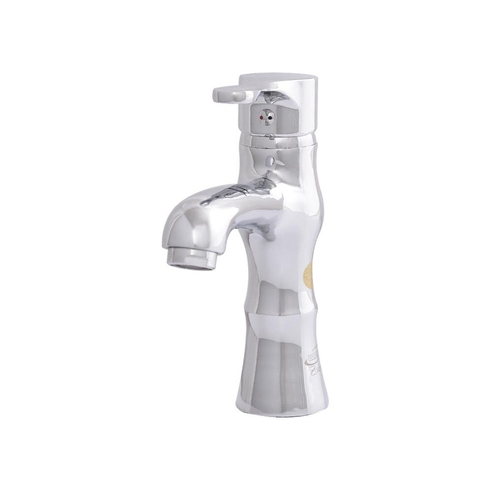 شیر روشویی اهرمی نیکا کروم (فیروزه) - 2