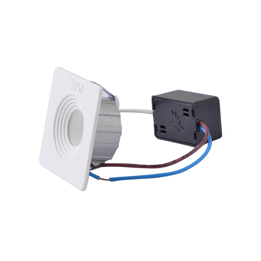 چراغ چشمی 3 وات مربعی SMD مهتابی(پارس شعاع توس)