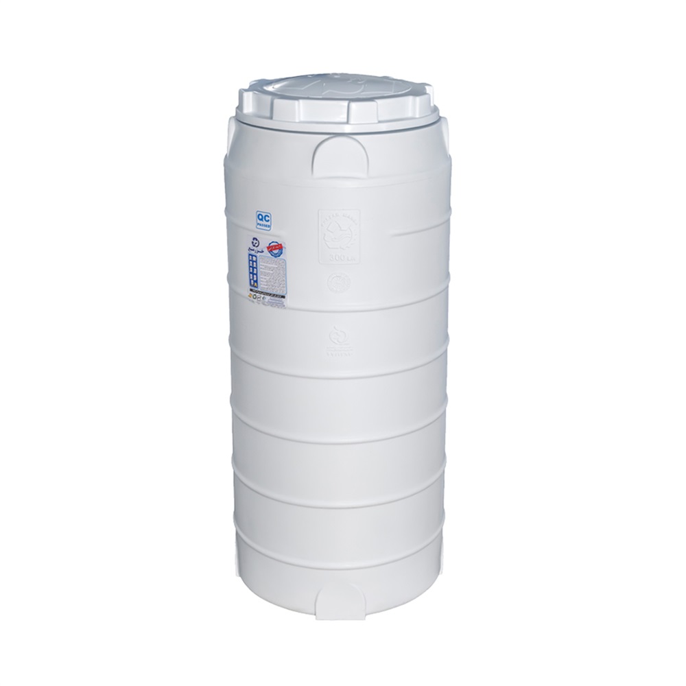 مخزن 300 لیتری عمودی بلند 3 لایه (خزر منبع)