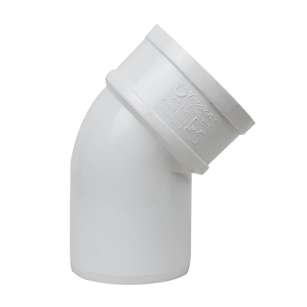 زانو °45*63 پلیکا تکسر کوبل(وینو پلاستیک)