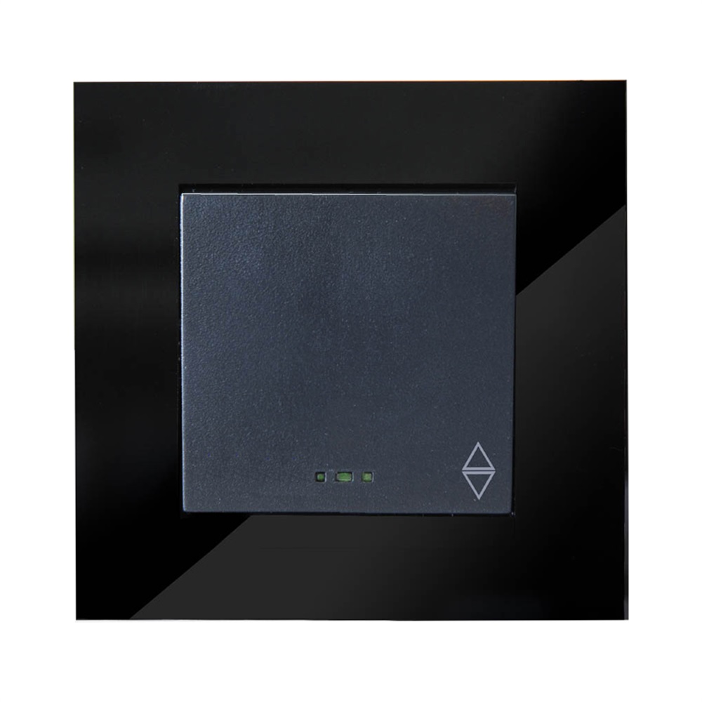 کلید تبدیل آسا پلکسی مشکی(دلند) - 3