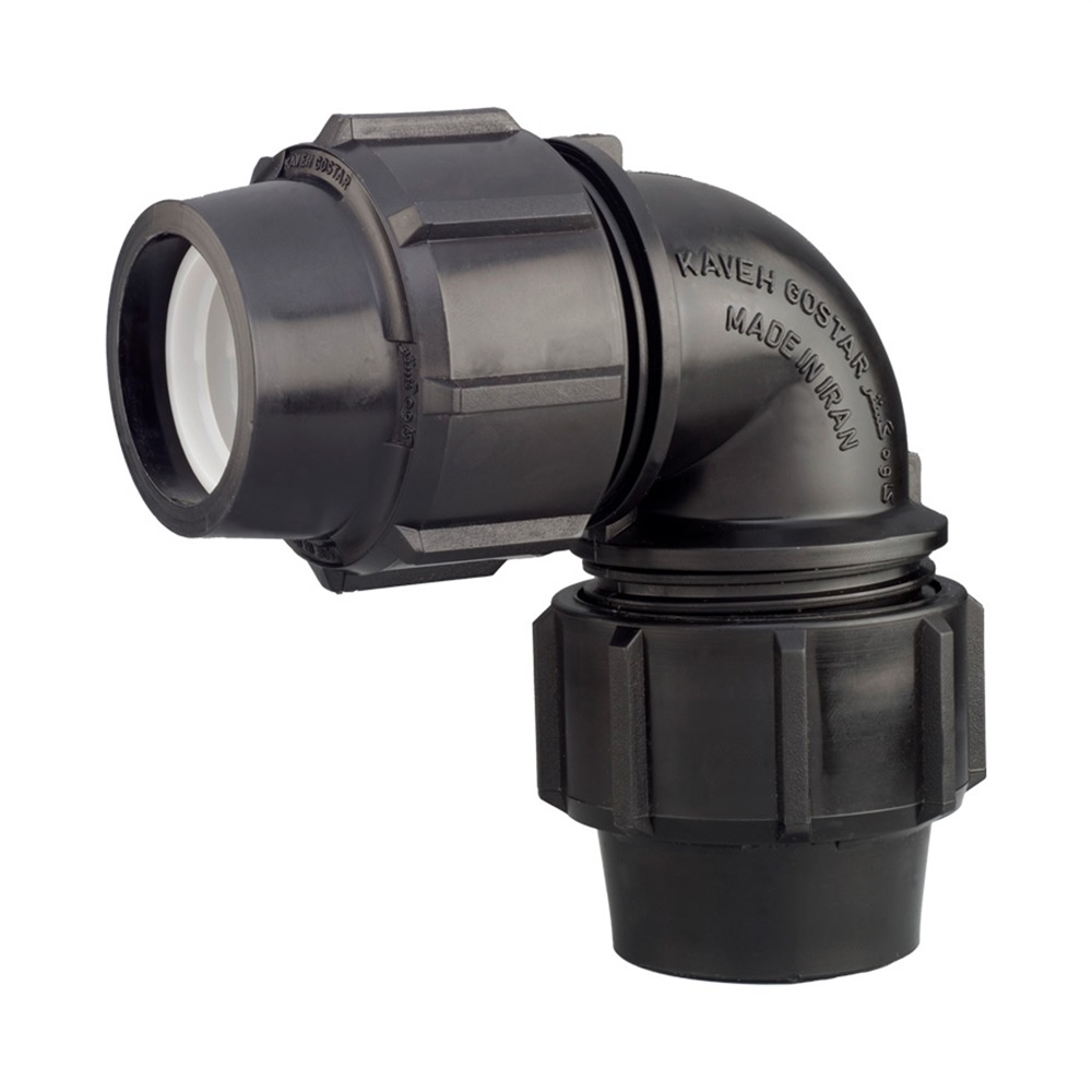 زانو 90*90 پلی اتیلن(کاوه گستر)