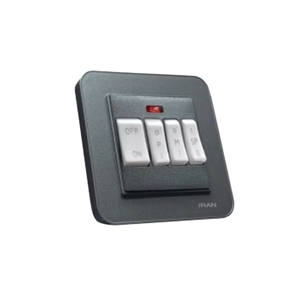 کلید کولر چهار پل الیزه زغال سنگی(ایران الکتریک)