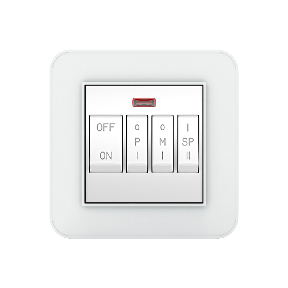 کلید کولر چهار پل ارس اقتصادی سفید (ایران الکتریک)