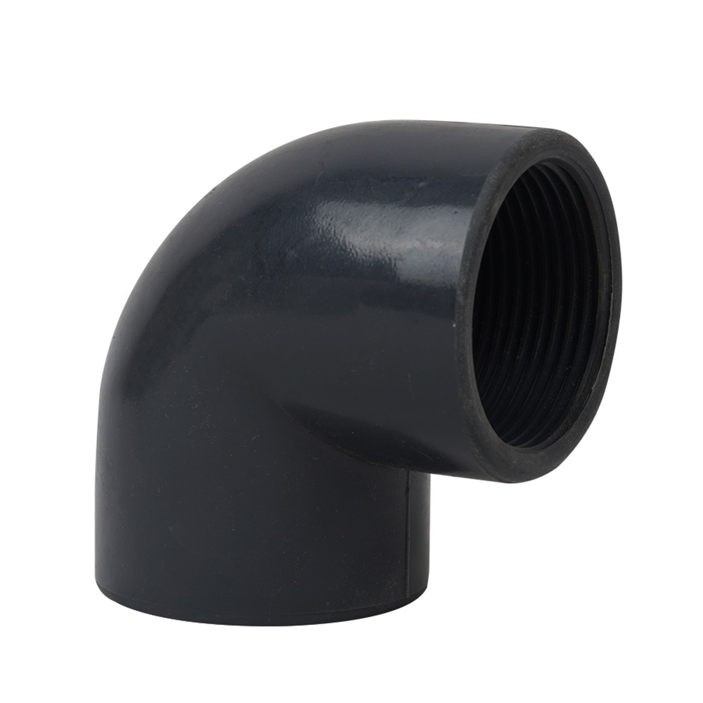 زانو یکسر دنده 63 چسبی PVCU