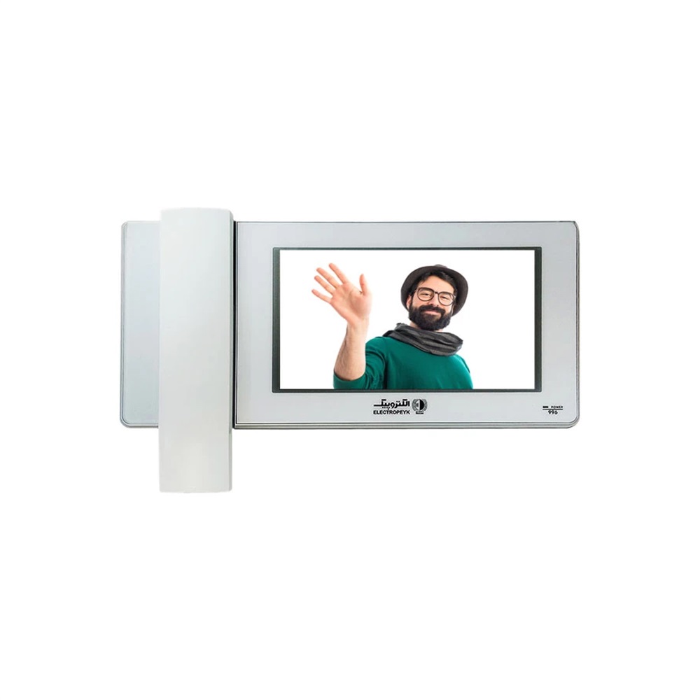 مانیتور 7 اینچ با دسته گوشی سفید 996(الکتروپیک) - 2