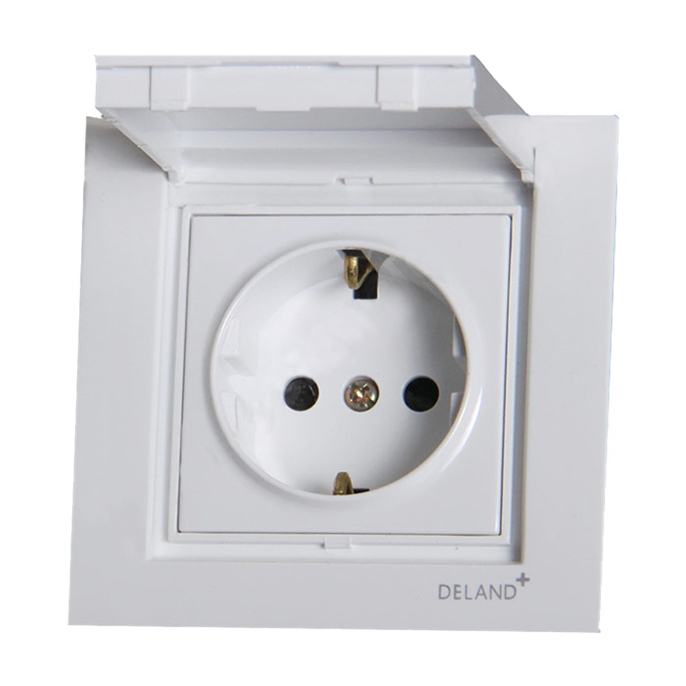 پریز ارت بارانی توکار آسا سفید(دلند)