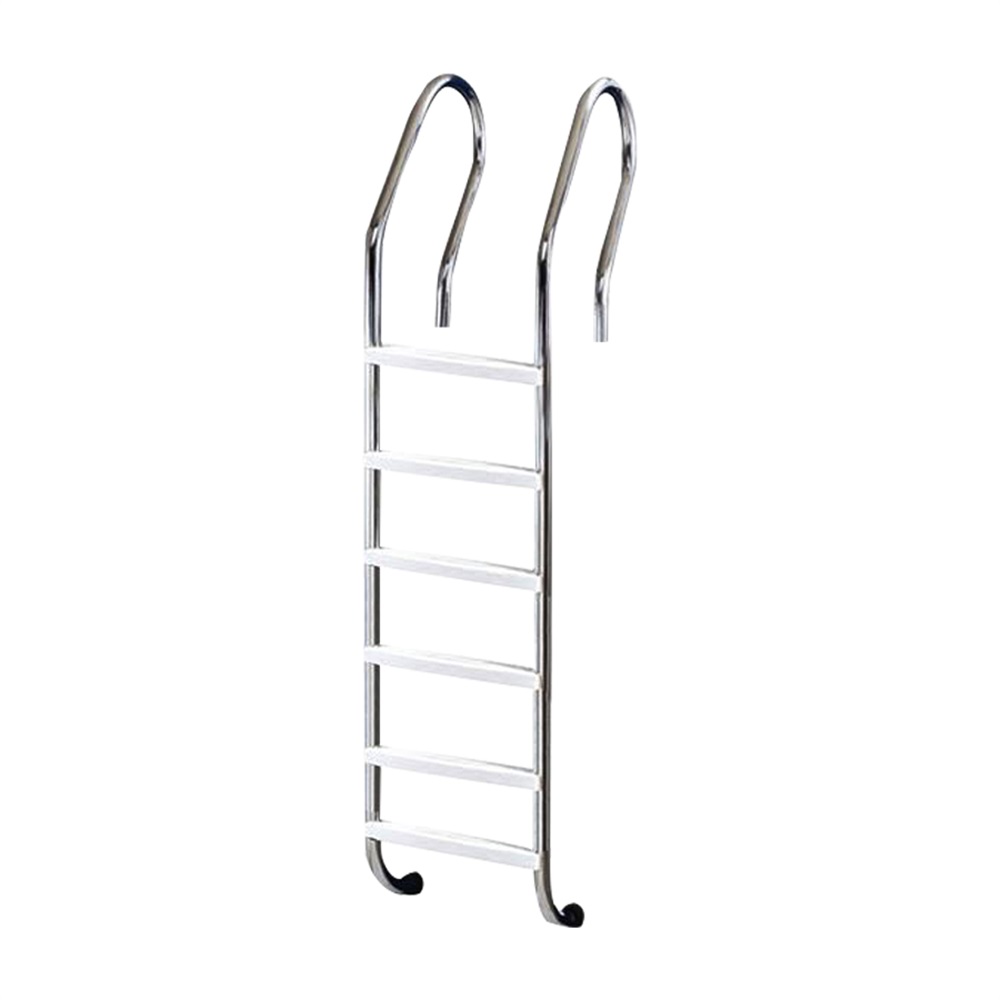 نردبان استخری شش پله پلاستیکی(کلاپ)