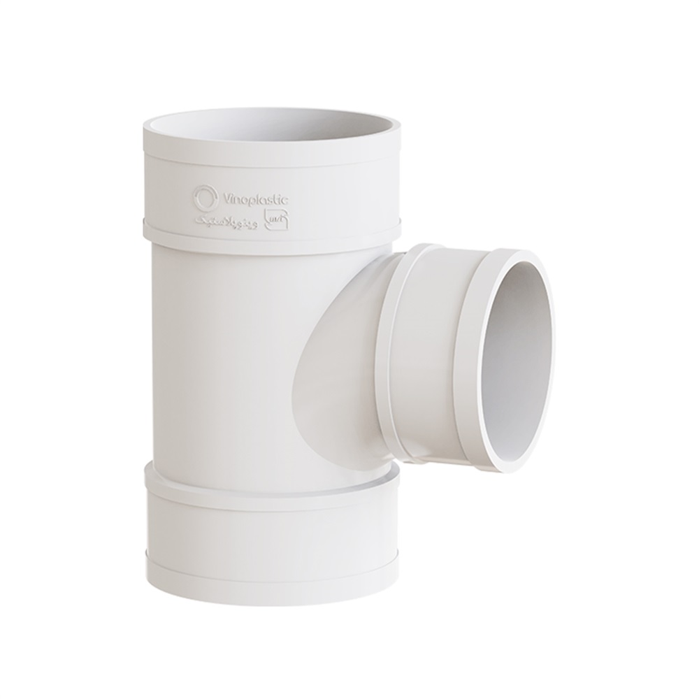 سه راهی تبدیل °90*63×90 پلیکا سه سرکوبل(وینو پلاستیک)