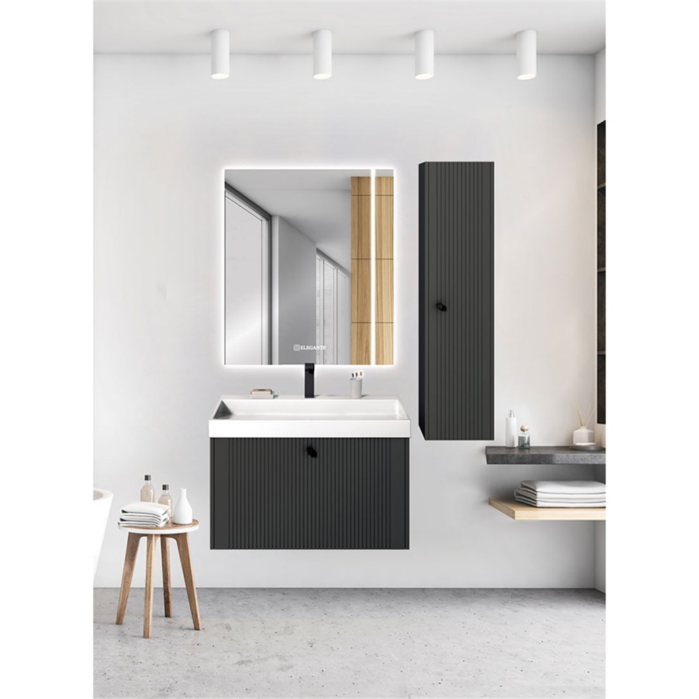 فول ست E178 با آینه M08 و باکس B08 رویه کورین سفید (الگانته) - 2