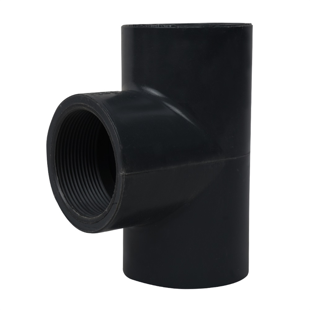 سه راهی ناف دنده 40 چسبی PVCU