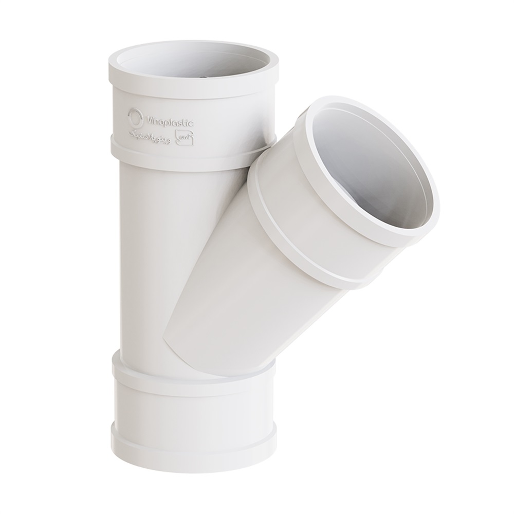 سه راهی 45 × 90 پلیکا سه سرکوبل(وینو پلاستیک)