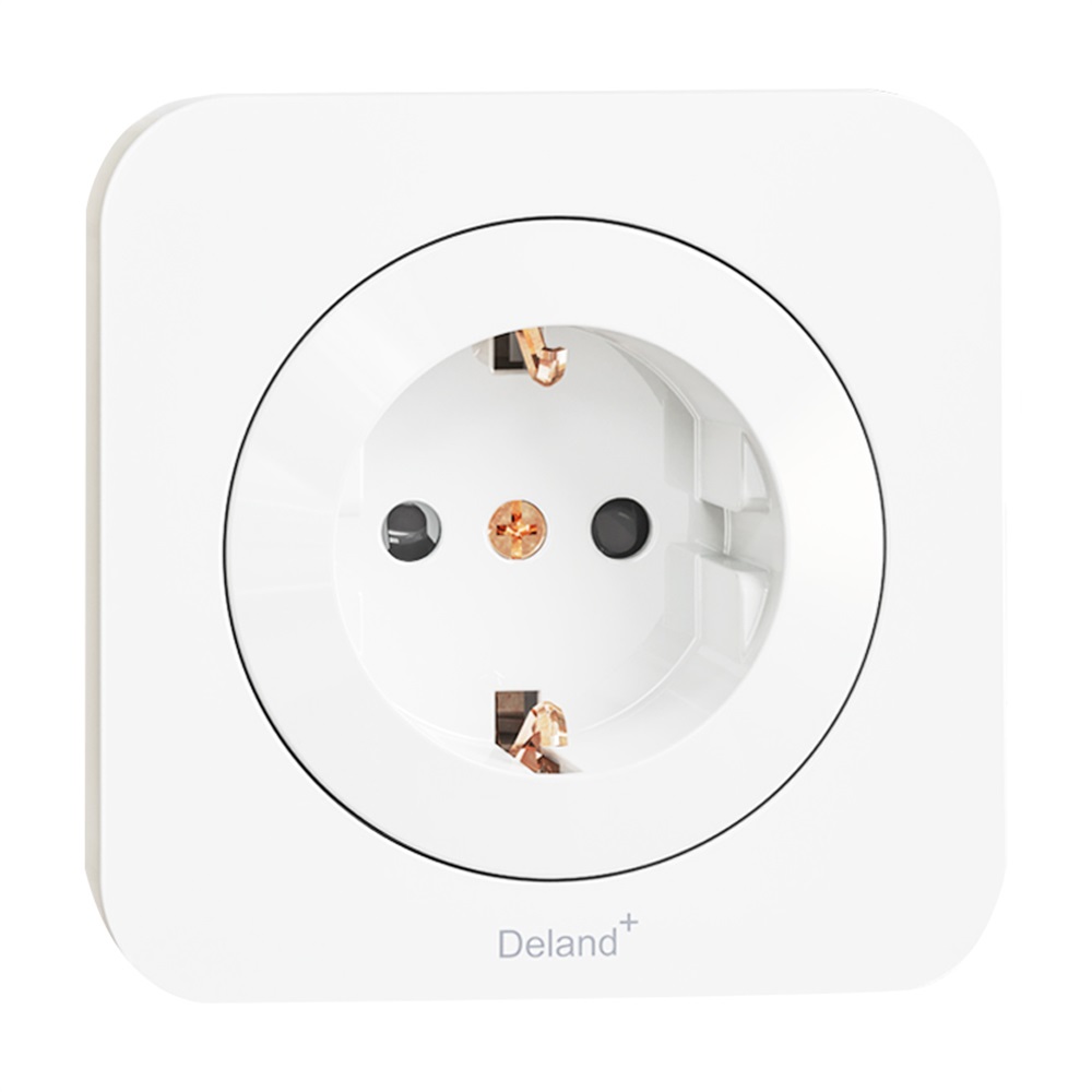 پریز برق آدا سفید(دلند+)