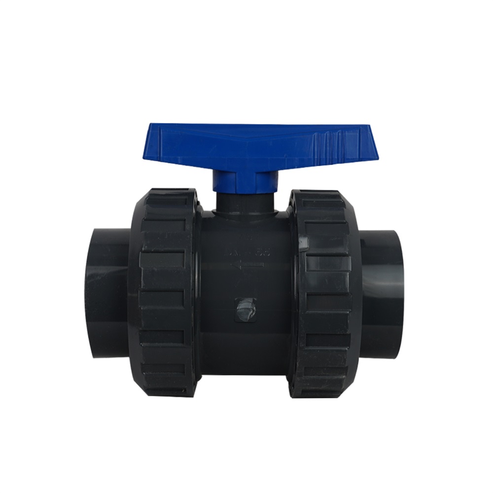 شیر توپی 75 مهره دار PVCU