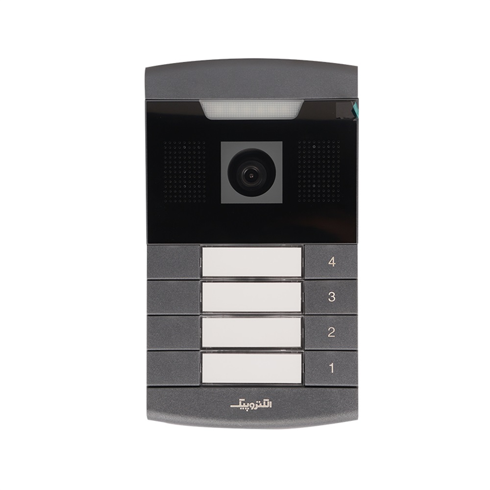 صفحه دم دری 4 واحده عمودی تصویری سخنگو 598(الکتروپیک)