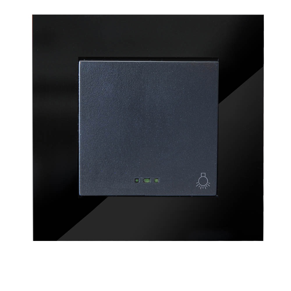 کلید راه پله آسا پلکسی مشکی(دلند)