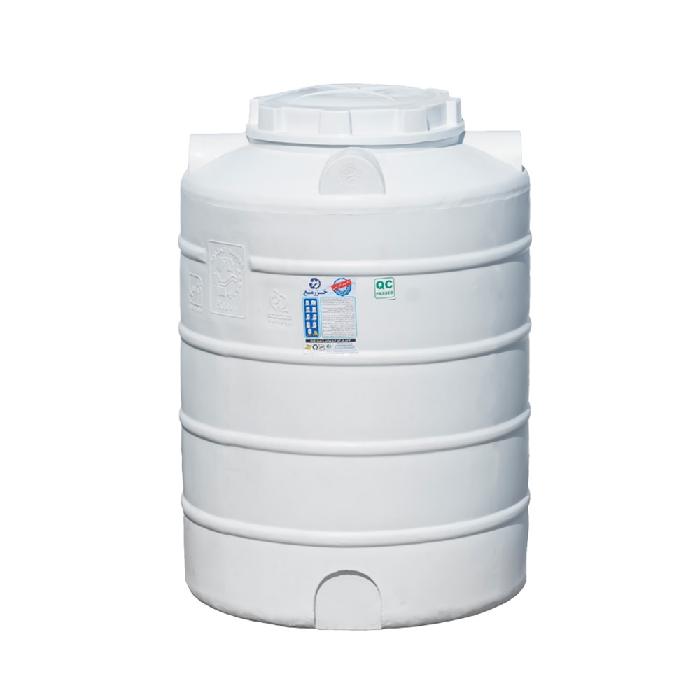 مخزن 500 لیتری عمودی کوتاه 3 لایه(خزر منبع)