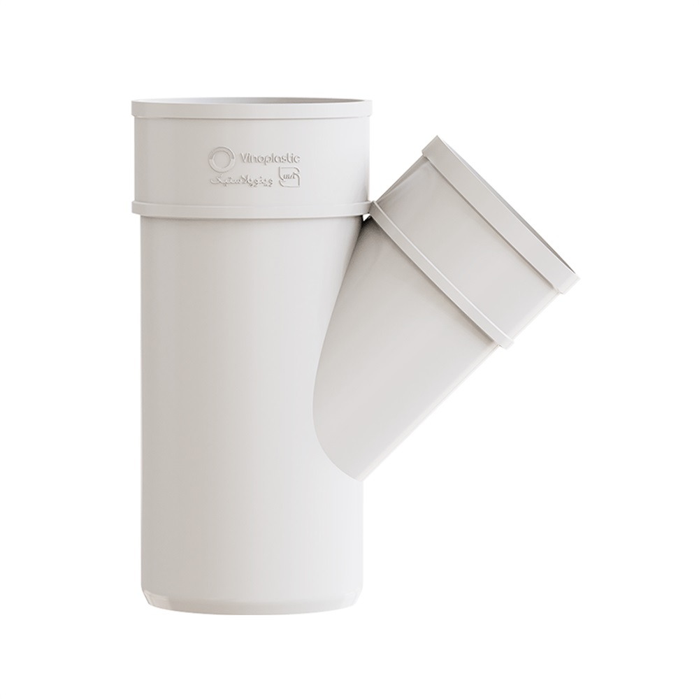 سه راهی 45 × 90 پلیکا تکسر کوبل(وینو پلاستیک)