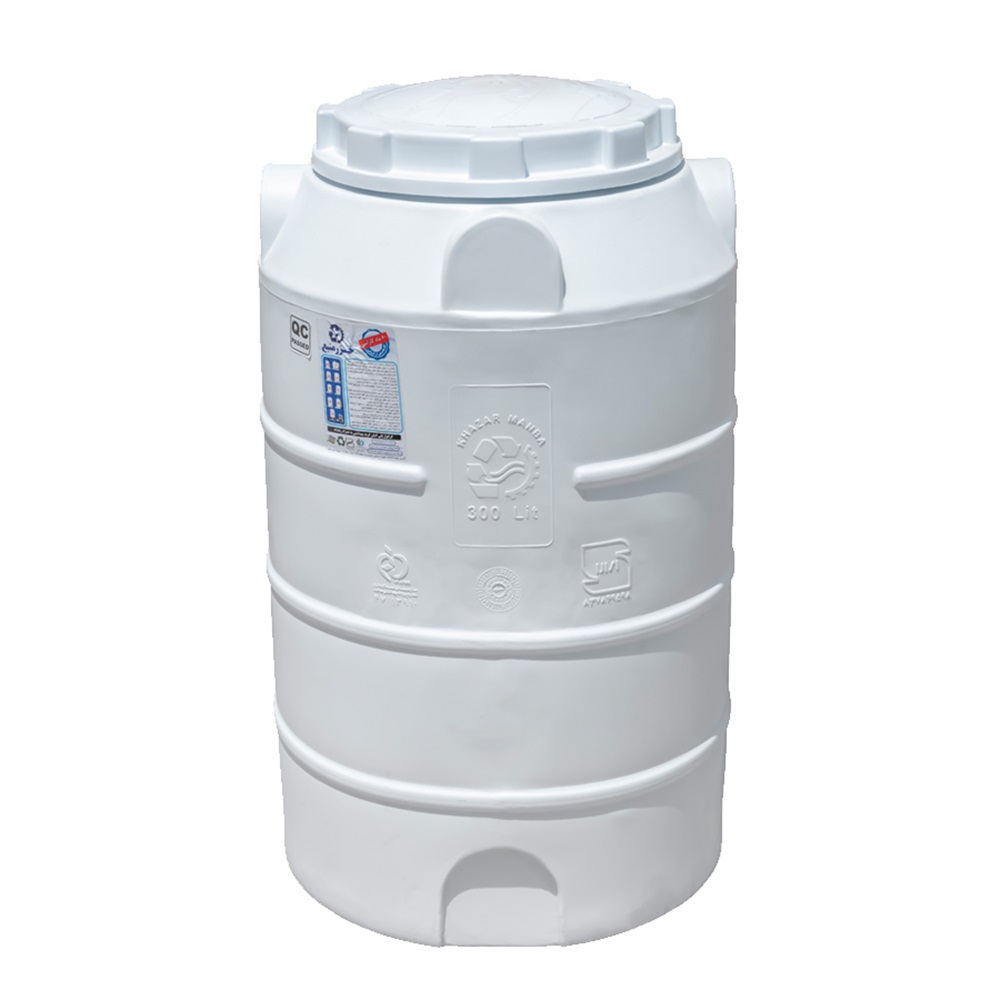 مخزن 300 لیتری عمودی کوتاه 3 لایه(خزر منبع) - 2