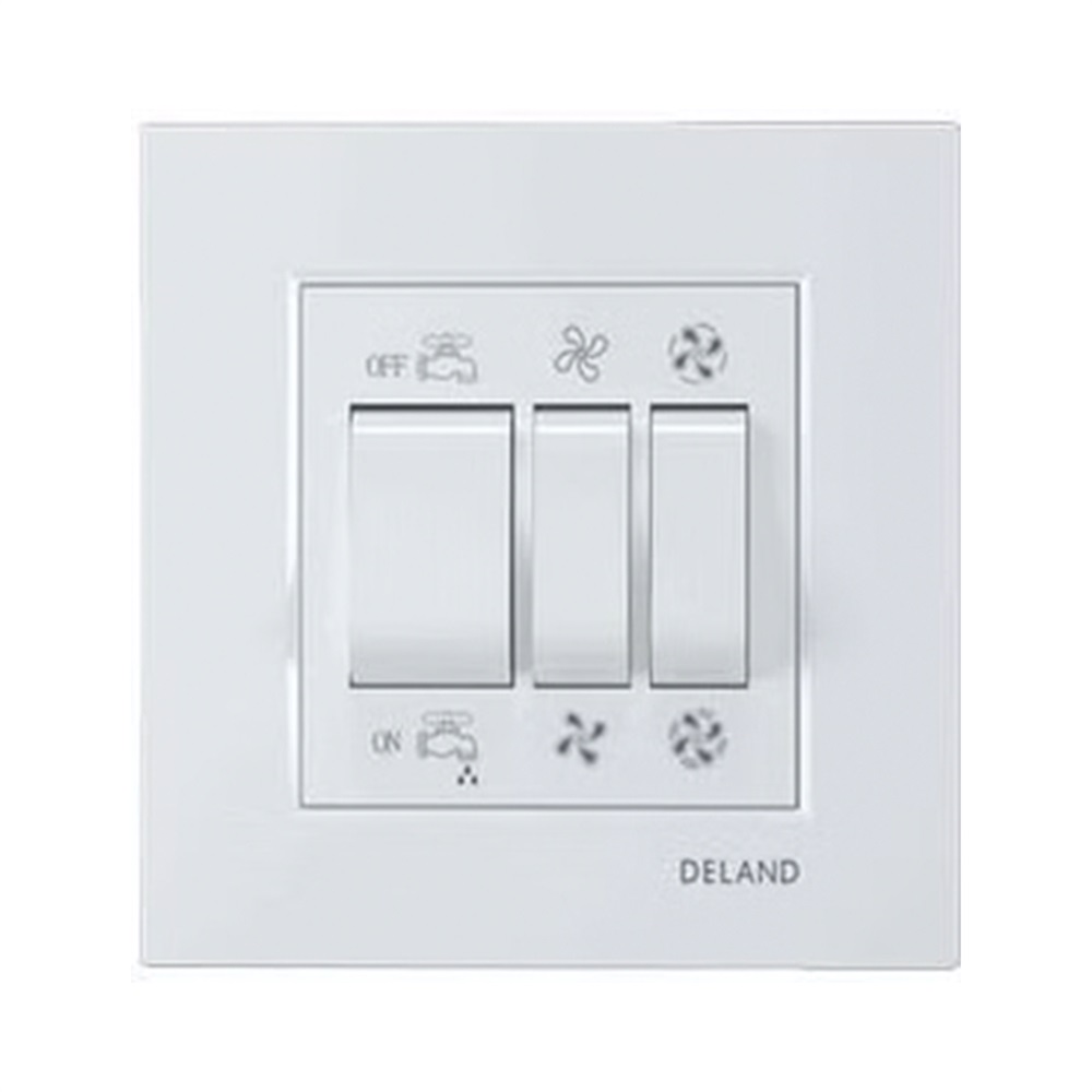 کلید کولر با مکانیزم جدید آسا سفید(دلند)